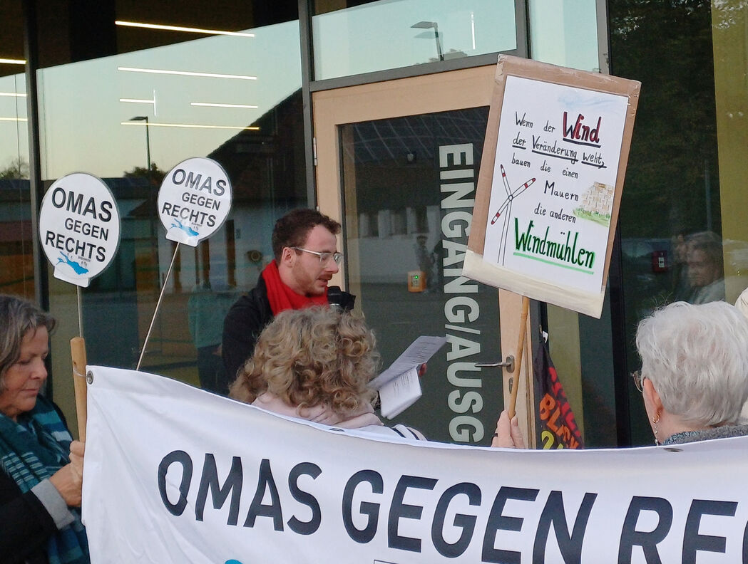 Demo gegen Rechts in Kluftern